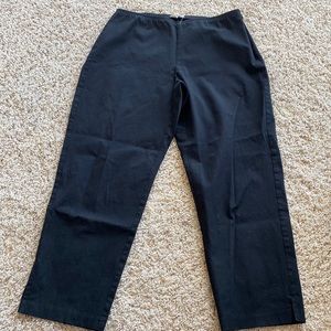 Eileen Fisher Cotton Ankle Pants Sz M